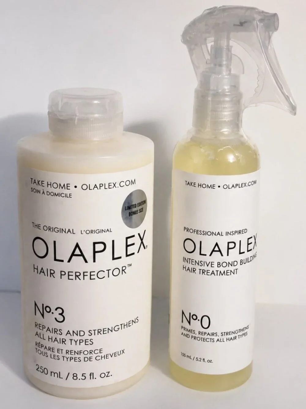 OLAPLEX 2-Piece Hair Repair Set No. 3 Hair Perfector - No. 0 Intensive Bond
